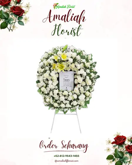 Krans Bunga Duka Cipajang
